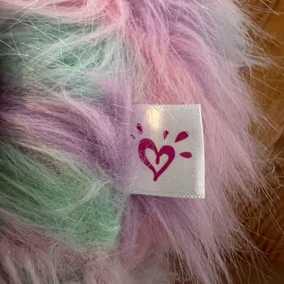 Justice K initial sequin pillow - Picture 3 of 5